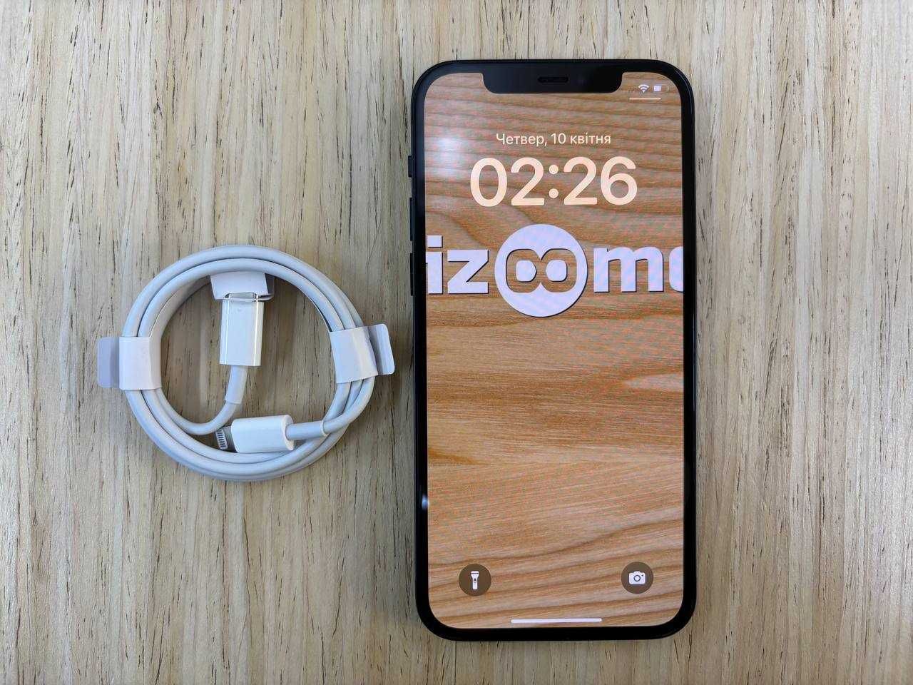 /12456/ iPhone 12 64Gb Black Neverlock Обмін Розстрочка Гарантія