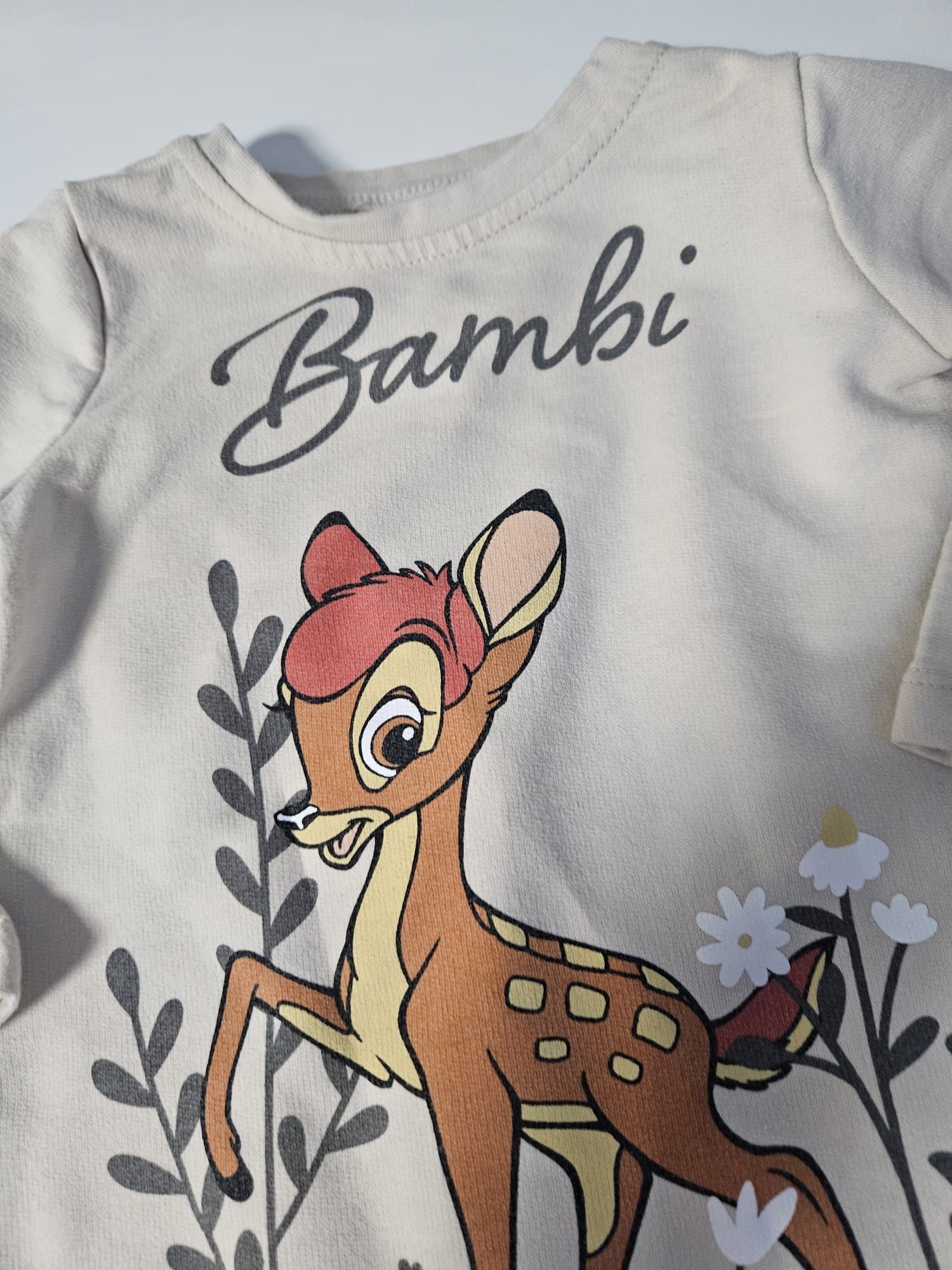 Sukienka dziewczęca dresowa Sinsay rozm 86 Bambi