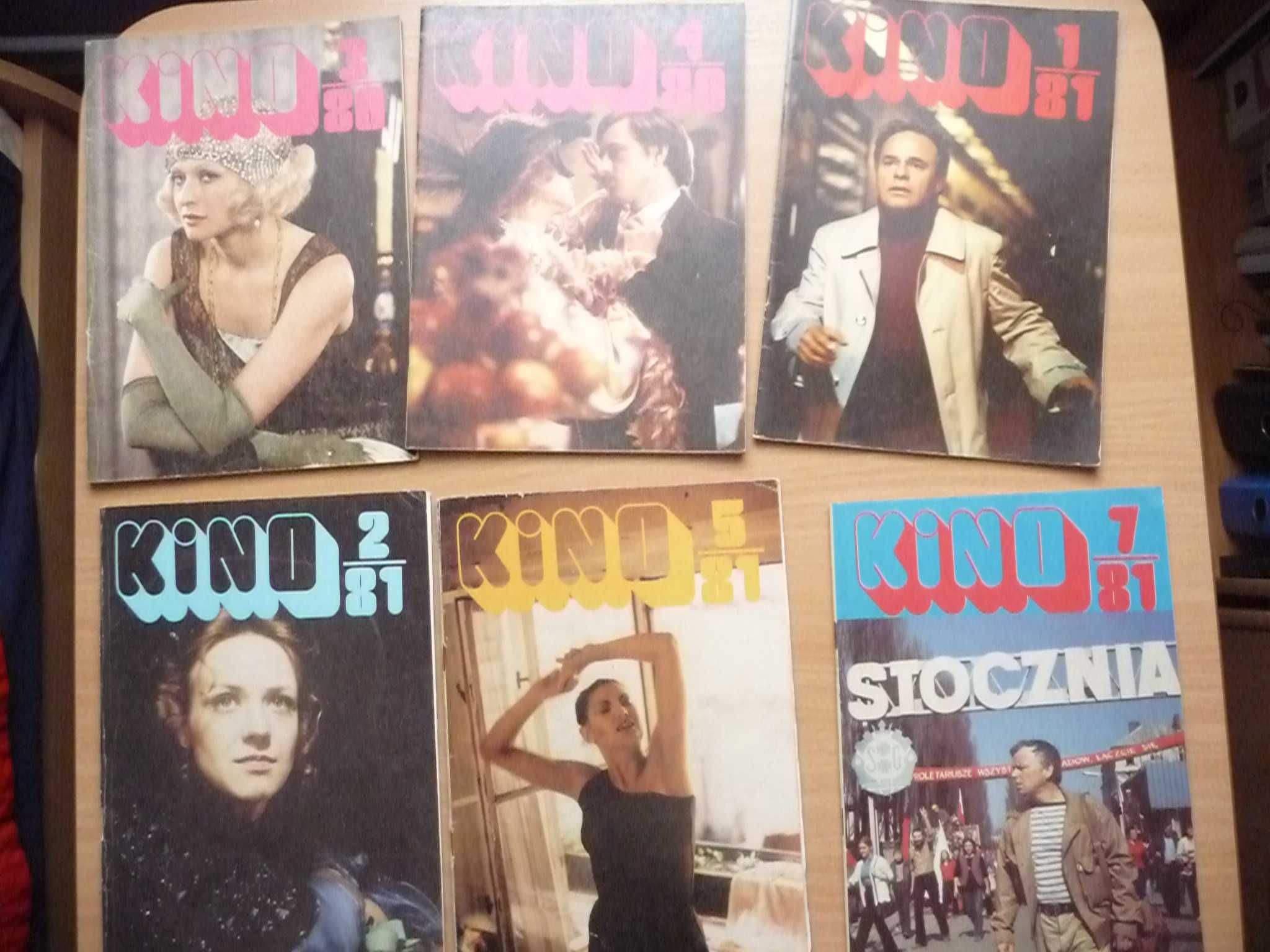 KINO egzemplarze z lat 1976 - 1981