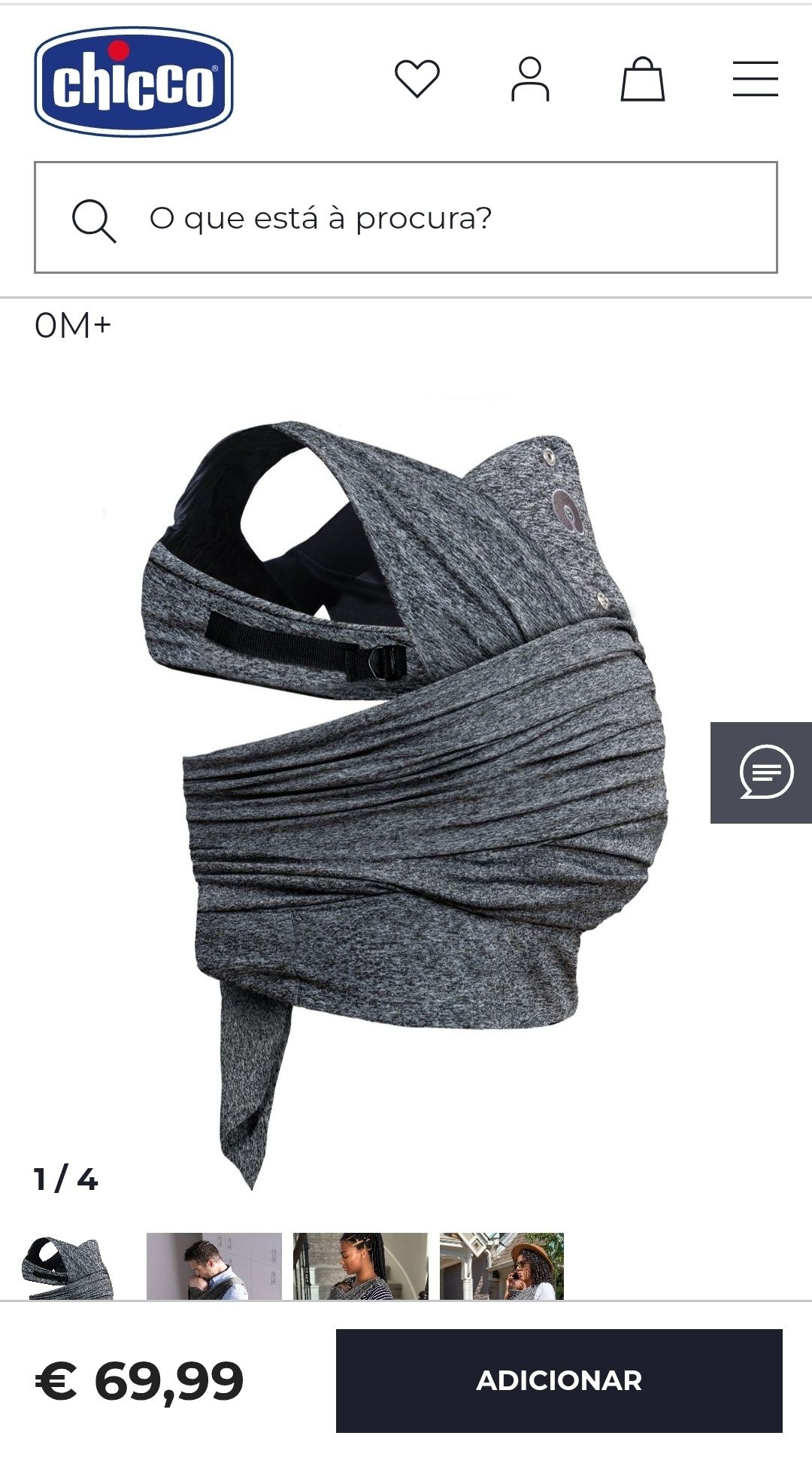 Porta-bebé Boppy Comfyfit Evolution