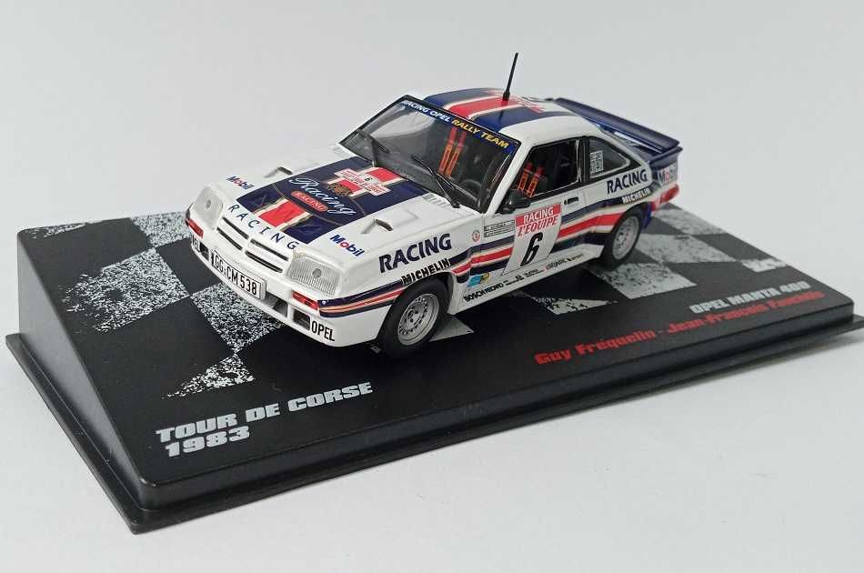 OPEL MANTA 400 Guy Frequelim Rajd Korsyki 1983 Rally Cars nr34 1:43