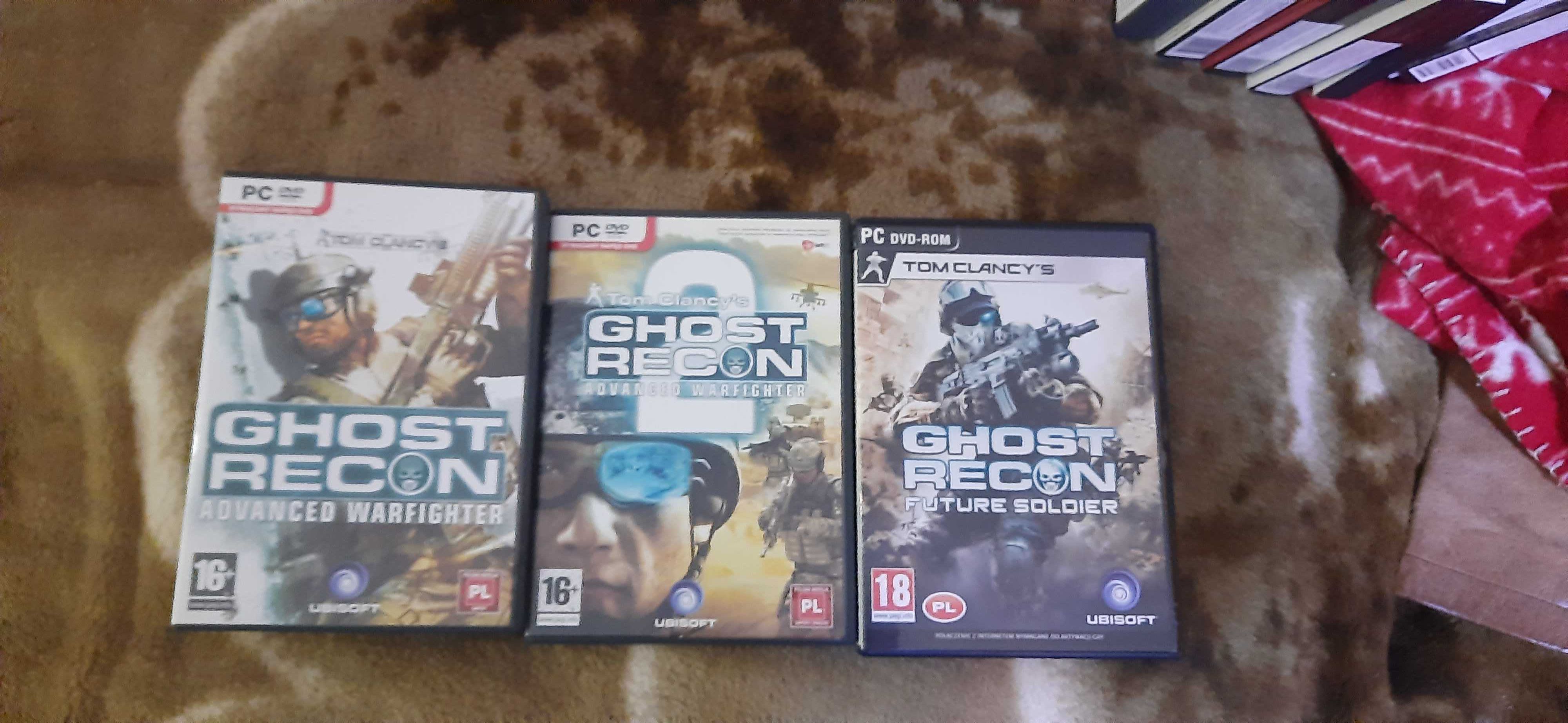 Ghost Recon advanced warfighter 1 + 2 + future soldier pc