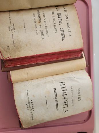 Продам  дві книги церковні 1881 р