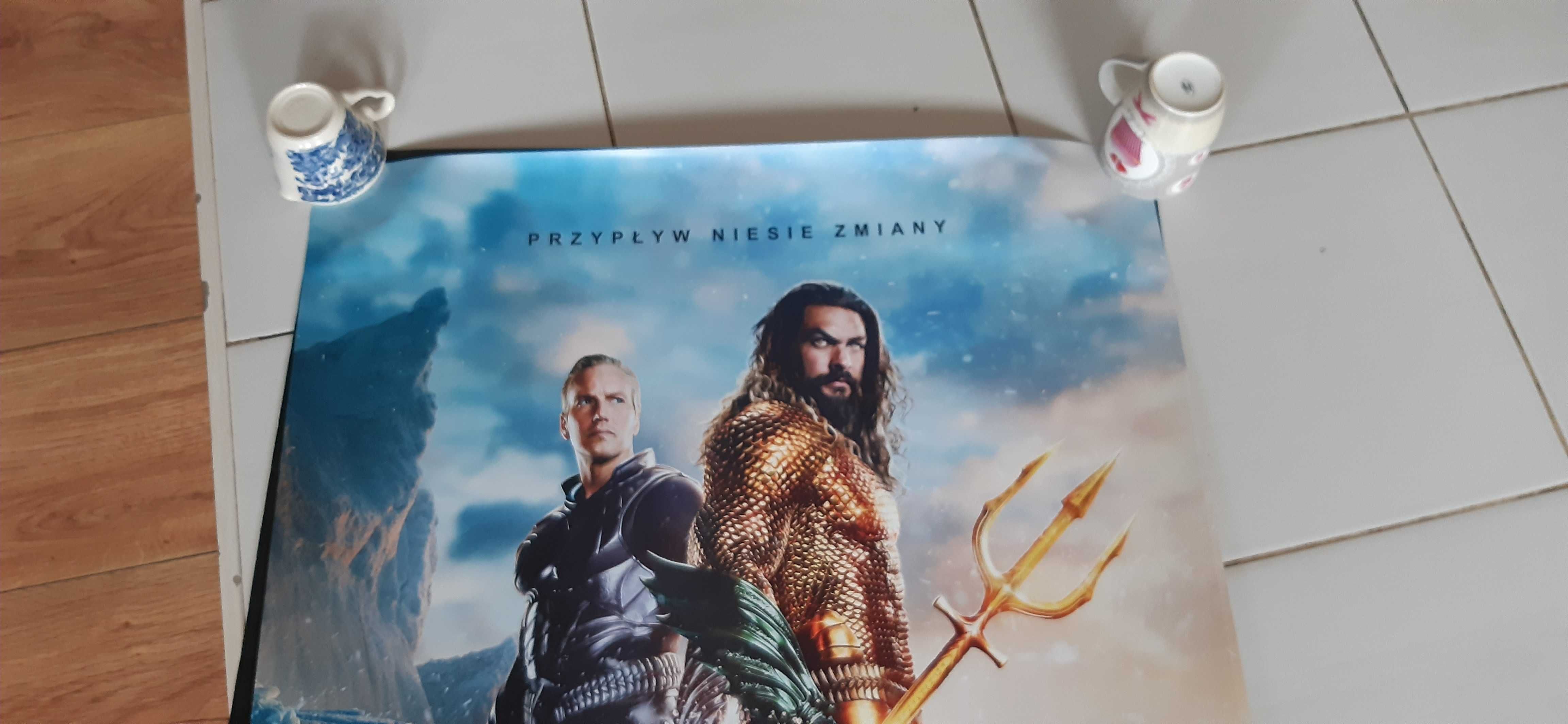 plakat kinowy aquaman i zaginione królestwo, z kina, studio dc