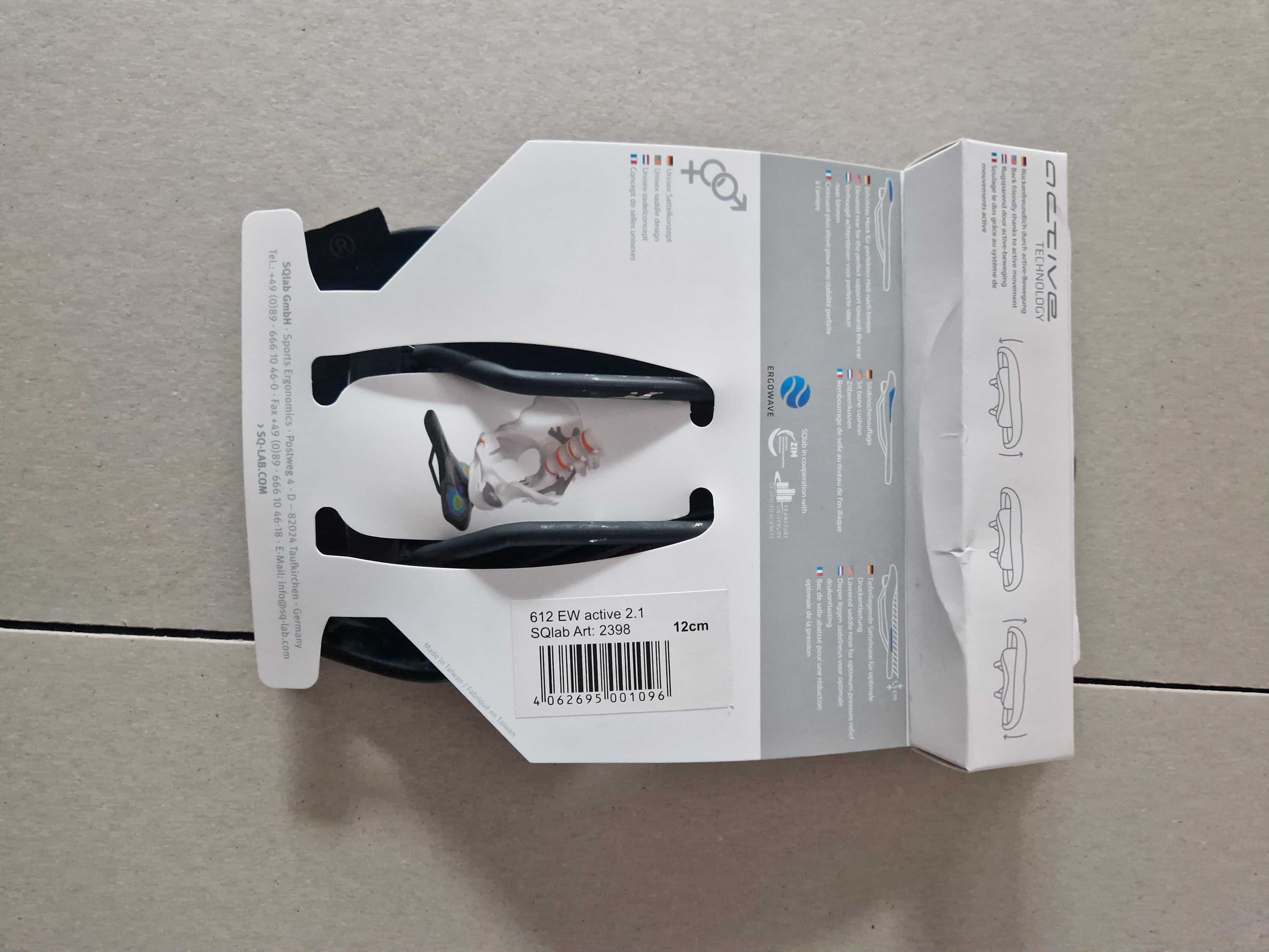 Siodełko SQLAB 612 ERGOWAVE Active 2.1 Nowe