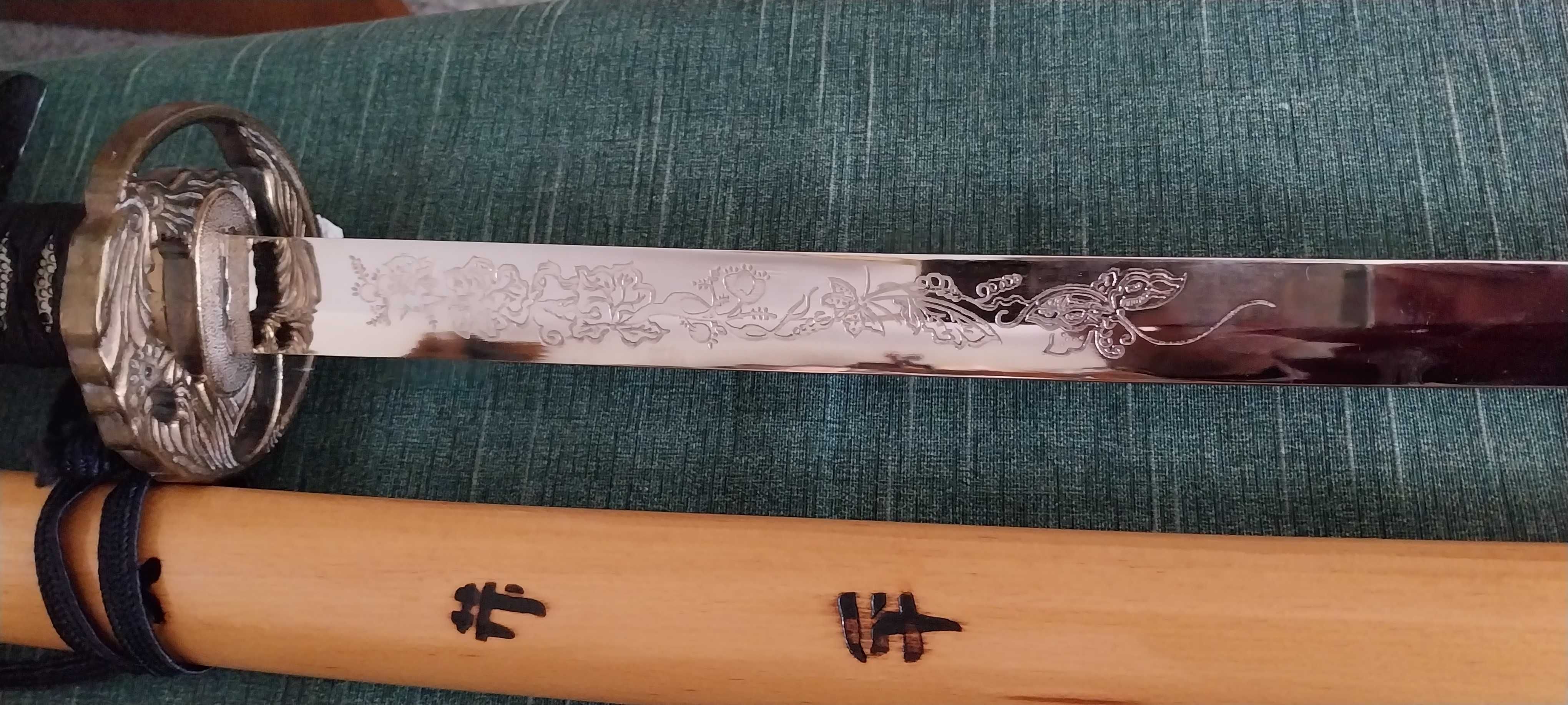 Espadas decorativas réplica de samurai