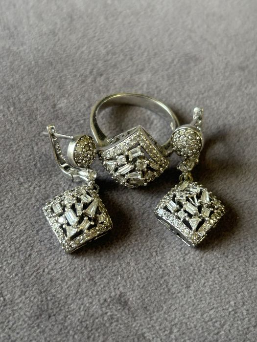 Серебряный набор