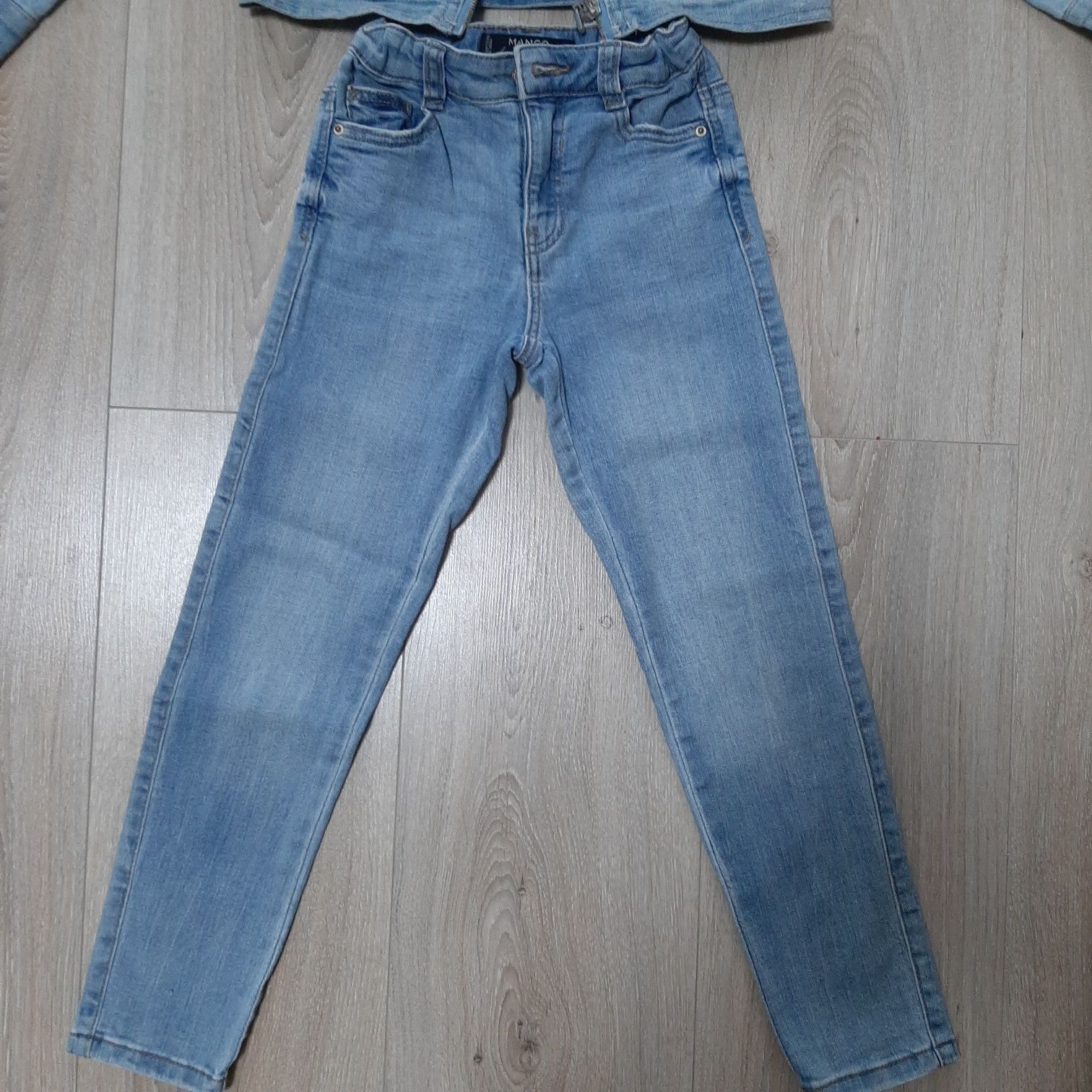 Джинсовка жакет джинсы Mango Cocodrillo 116-122