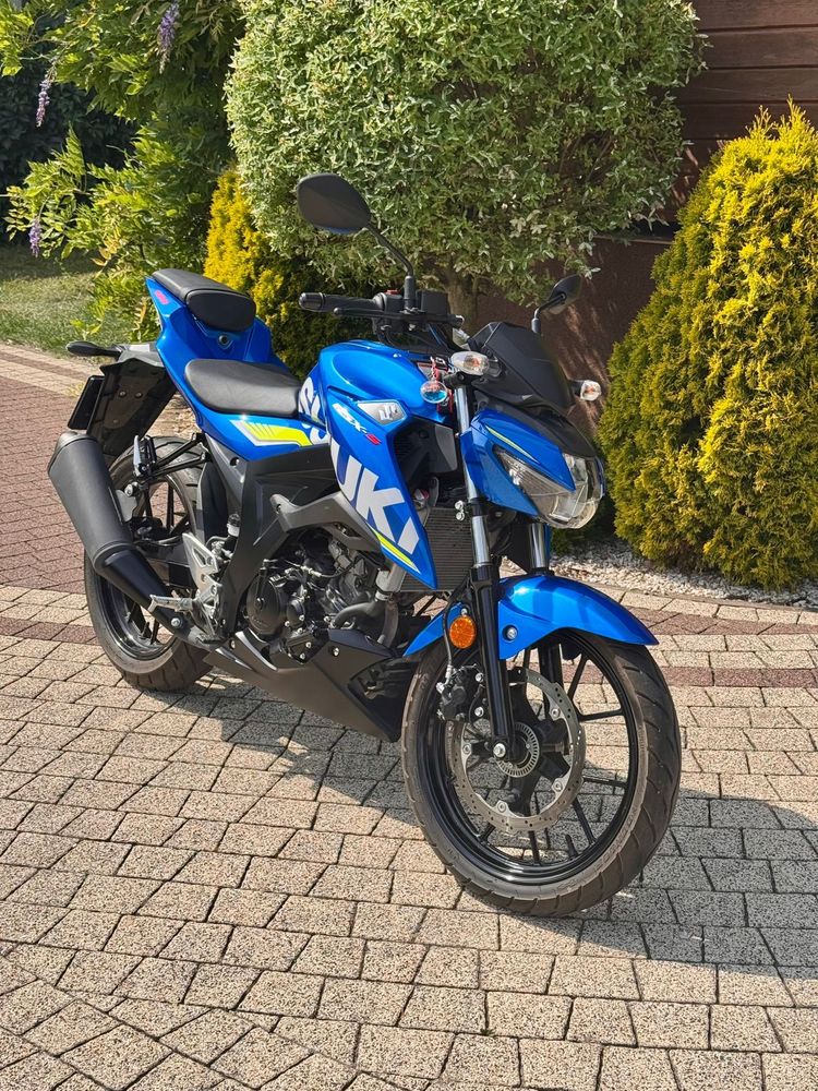 Motocykl Suzuki GSX-S 125 na kat. B nie CB, CBR