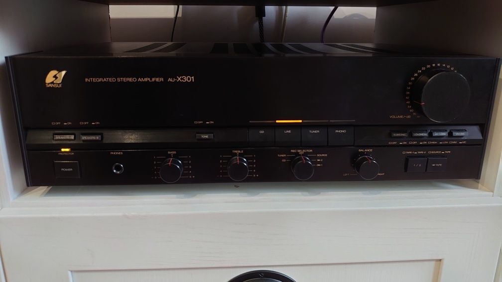 Sansui AU-X301 wzmacniacz Bez Zarysowań