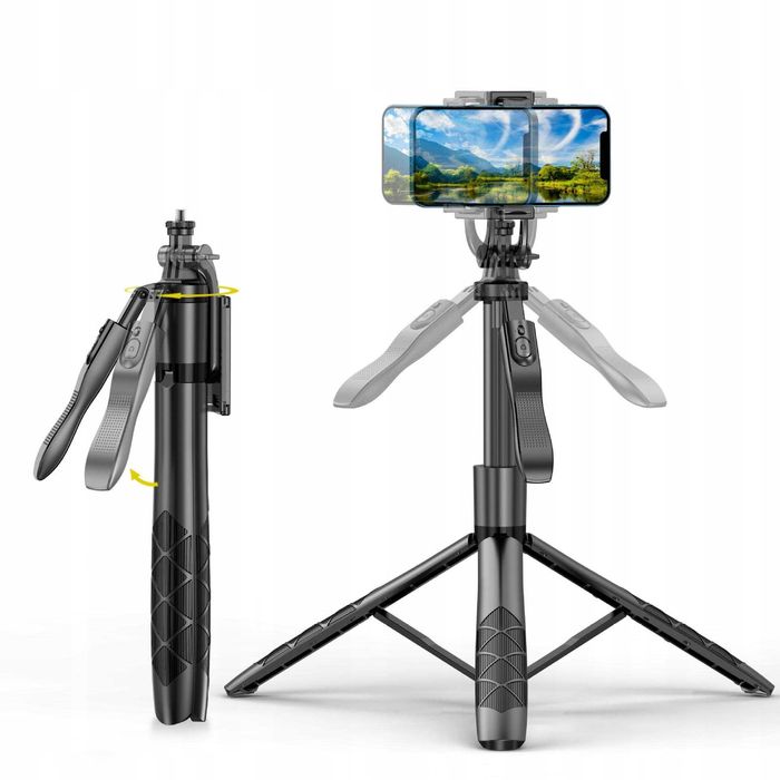Statyw do Telefonu Long Selfie Stick - Tripod Bluetooth 33-155cm