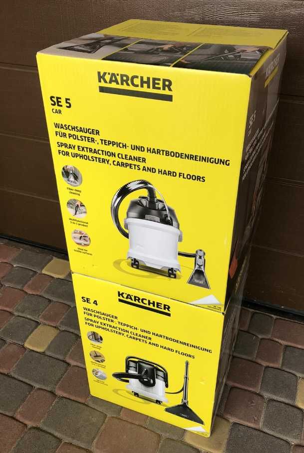 Пилосос миючий Karcher se5/car/se 6Новий пылесос моющий