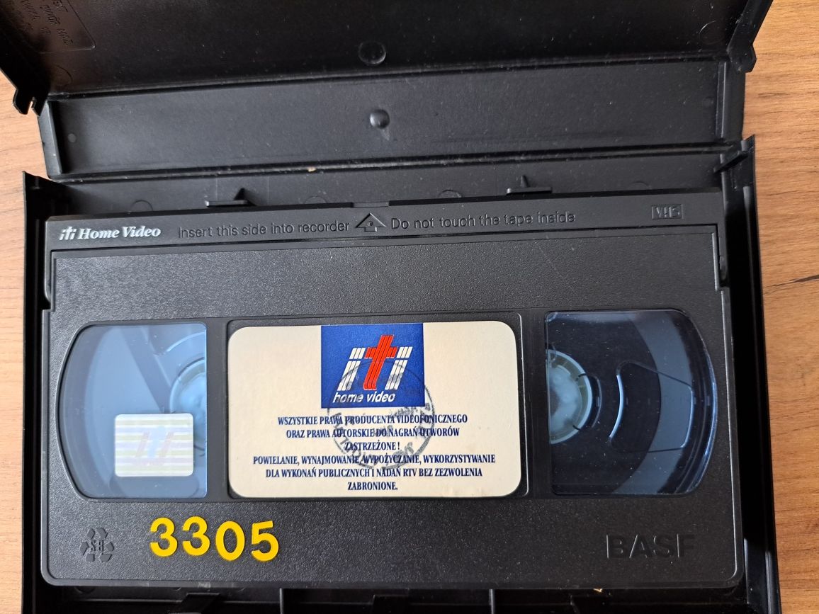 Niemy Świadek Część 1 i 2- Rachel Ward- 2- Vhs Polski Lektor Unikat