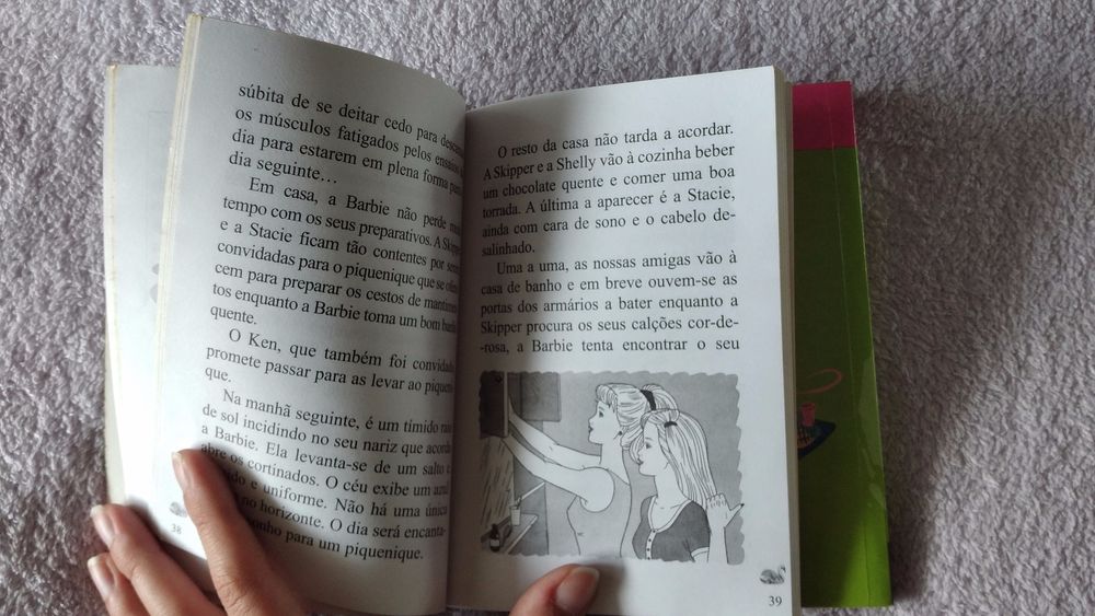 Conjunto de Livros juvenis da Barbie