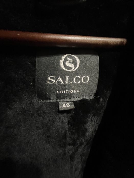 Жіноче пальто з натуральної шкіри Salco (розмір 48)