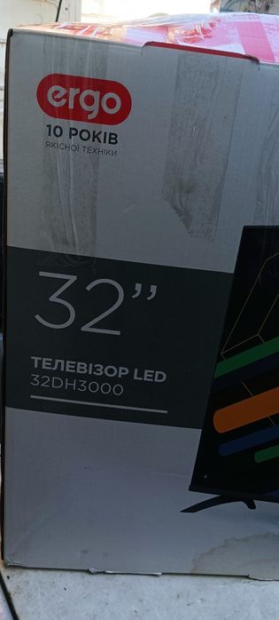 Телевизор ergo 32