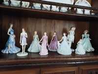 figuras em porcelana inglesa royal doulton e coalport