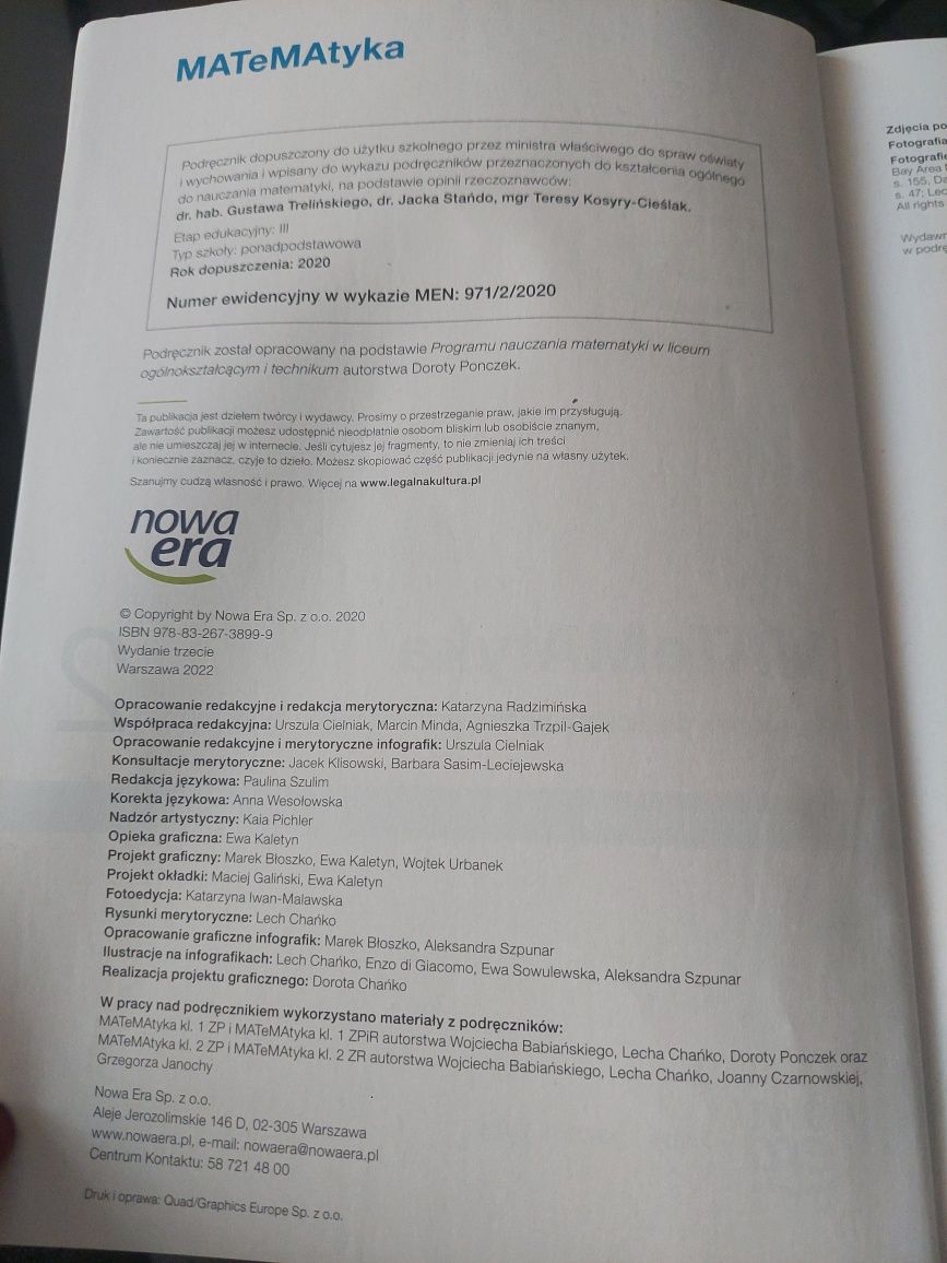 Podrecznik Matematyka 2 zakres podstawowy