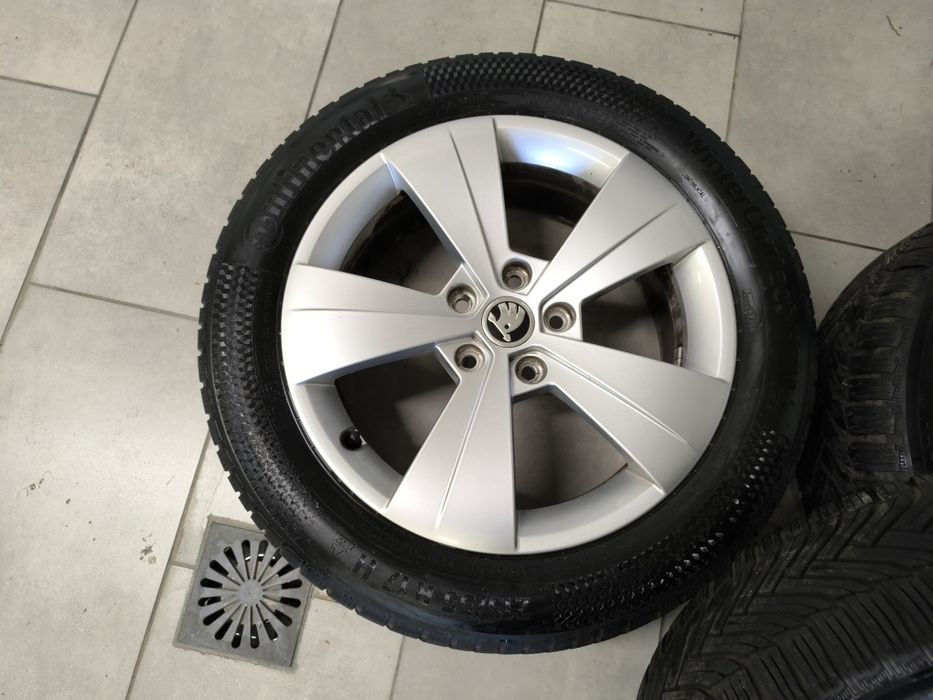 Koła Alufelgi 17 5x112 et41 Skoda VW Audi Zima 2023 Orginał