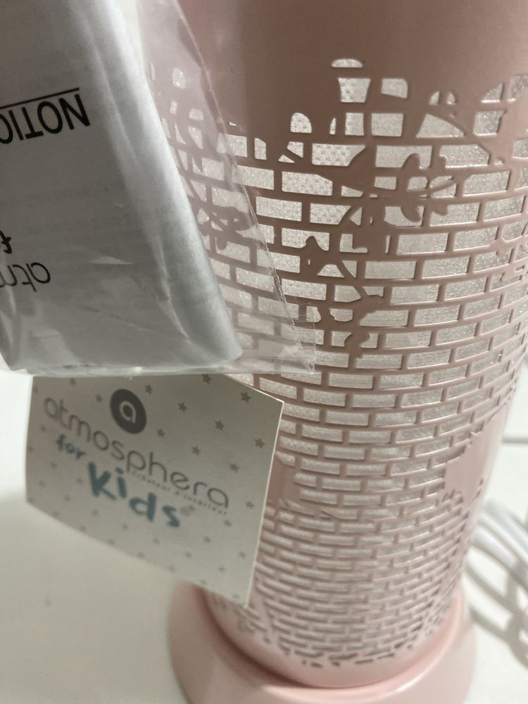 Candeeiro rosa unicornio novo com etiqueta