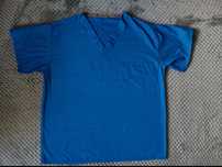 Bluza medyczna kobalt chaber niebieski ciemny rozmiar 42 XL