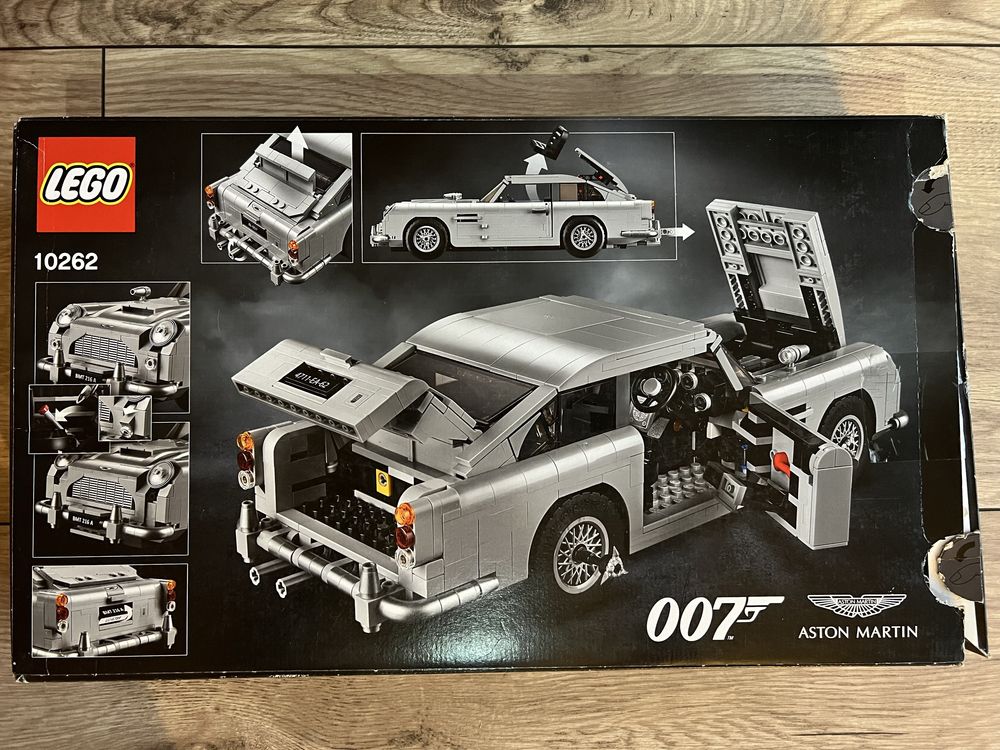 LEGO CREATOR Aston Martin DB5 Jamesa Bonda 10262, NOWY