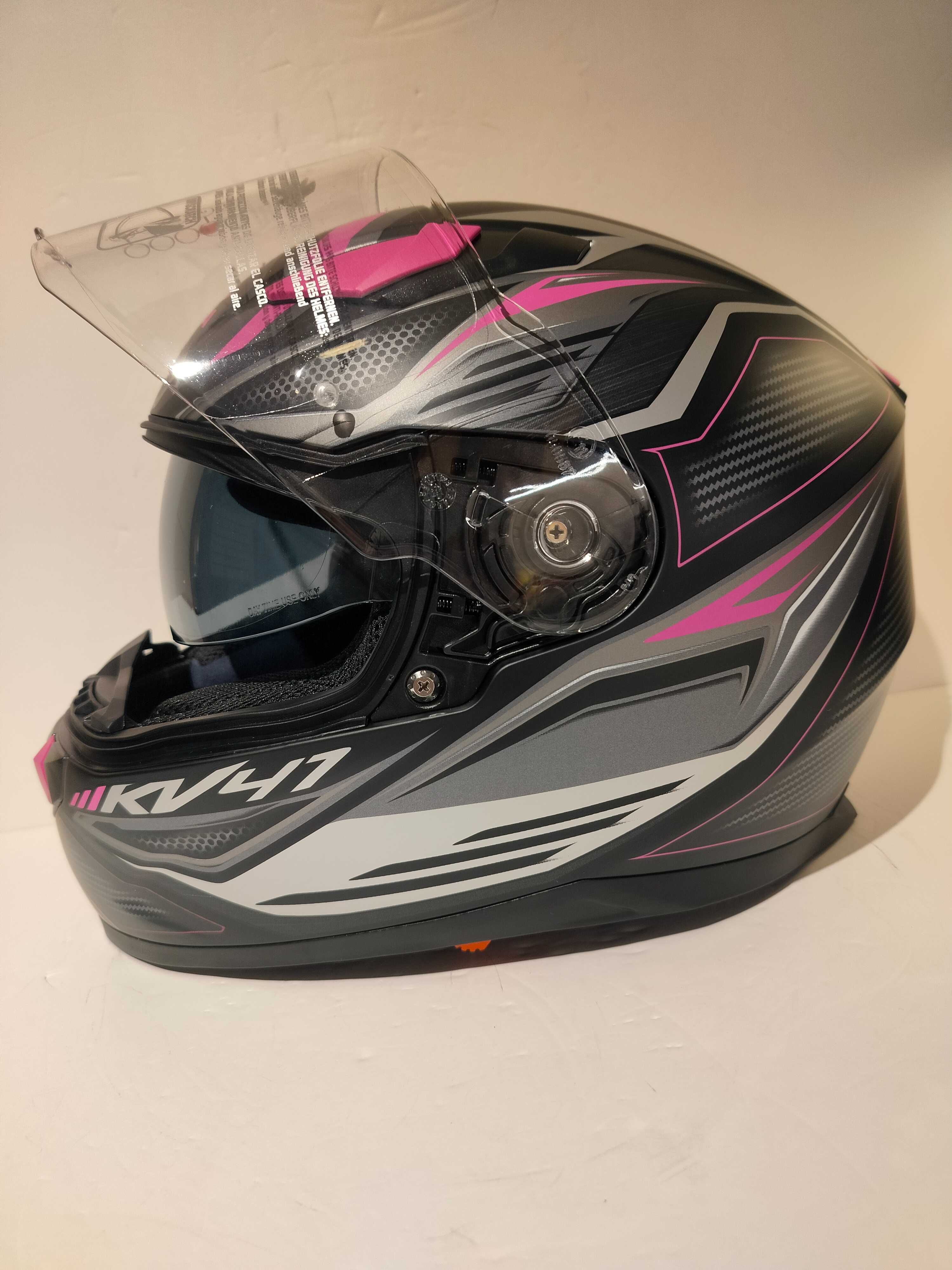Capacete de senhora Kappa dupla-viseira mota scooter novo