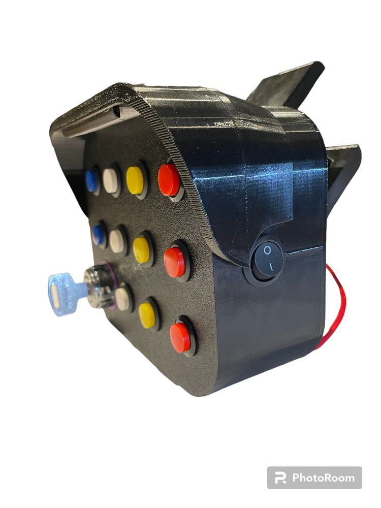 Button box stacyjka ETS ATS simracing PC farming led