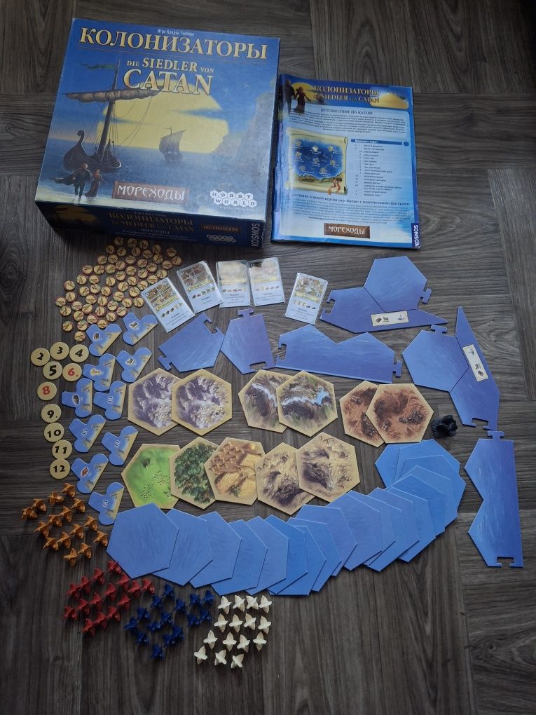 Игра Катан дополнение Мореходы Catan Настольна гра Колонизаторы