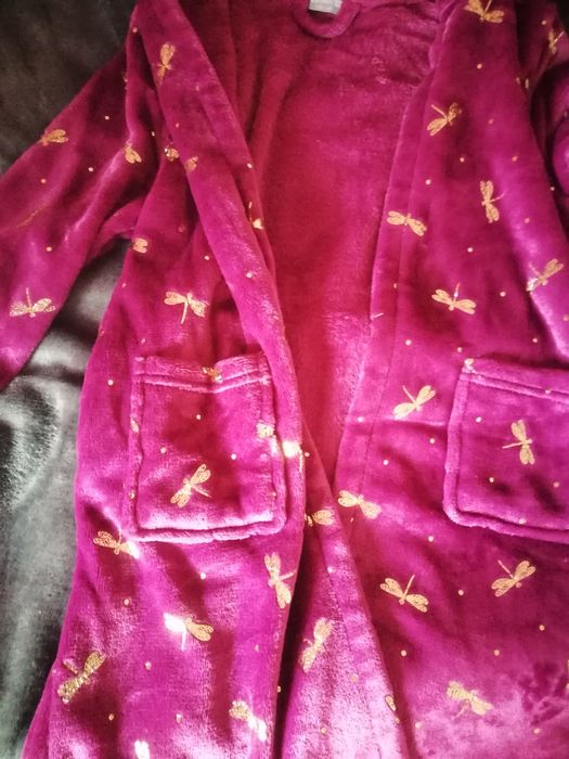 Szlafrok rozmiar 134 dziewczynka