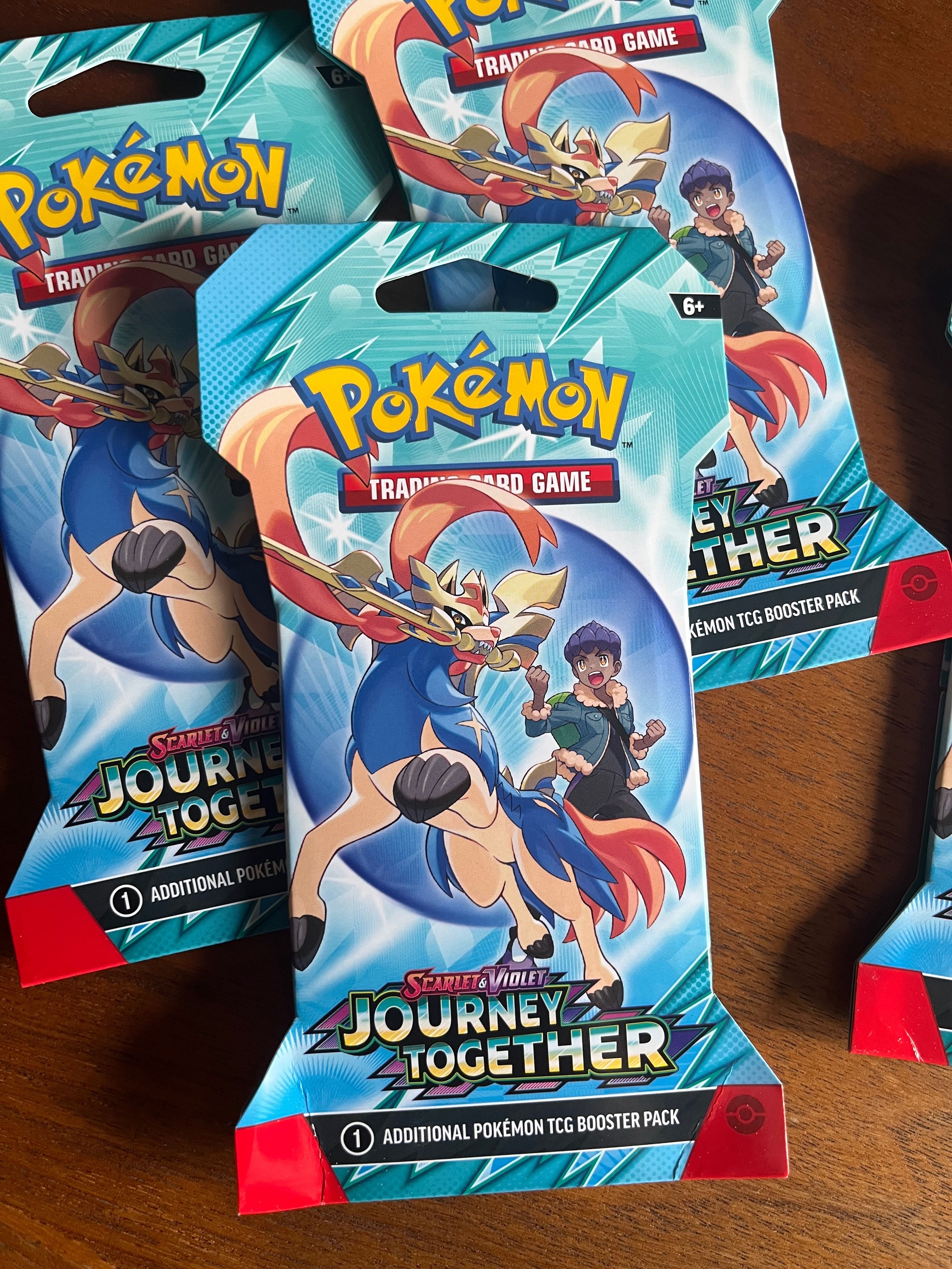 Pokémon “Journey Together” Sleeved Boosters