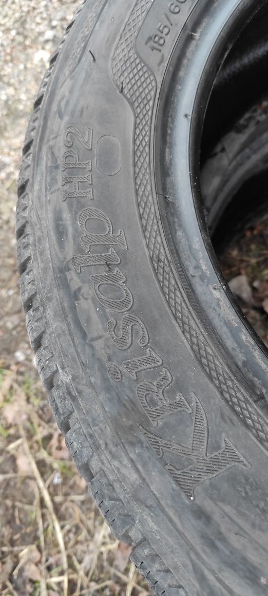 Opony zimowe z 2014r 7mm 185/60/15 Kleber N6