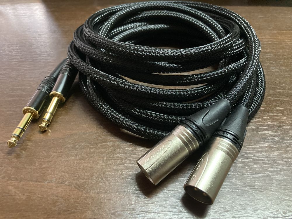 Кабель аудио XLR,TRS,AUX