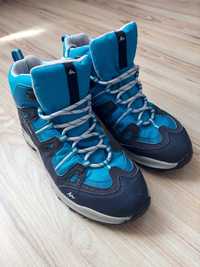 Buty 37 Quechua Górskie SH ARP 100 MID niebieskie damskie boots shoes