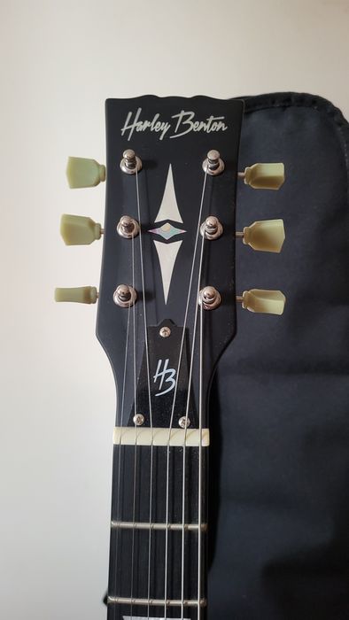 Harley Benton SC-400 SBK gitara elektryczna leworęczna