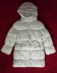 Куртка удлиненная chicco, р.110 - 5 лет. новое пальто для девочки