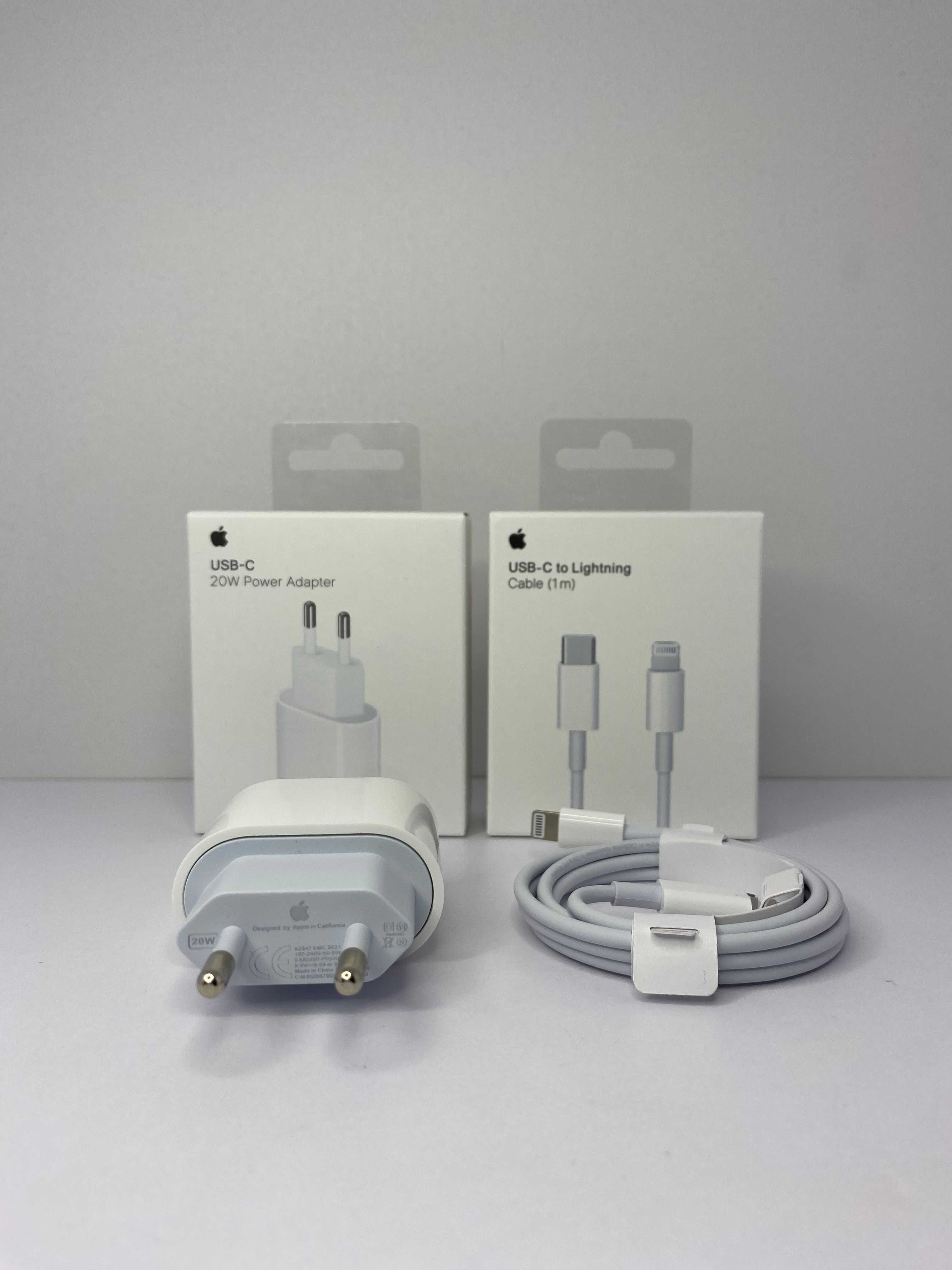 Apple швидкісна зарядка 20W (блок + кабель 1м) зарядний комплект