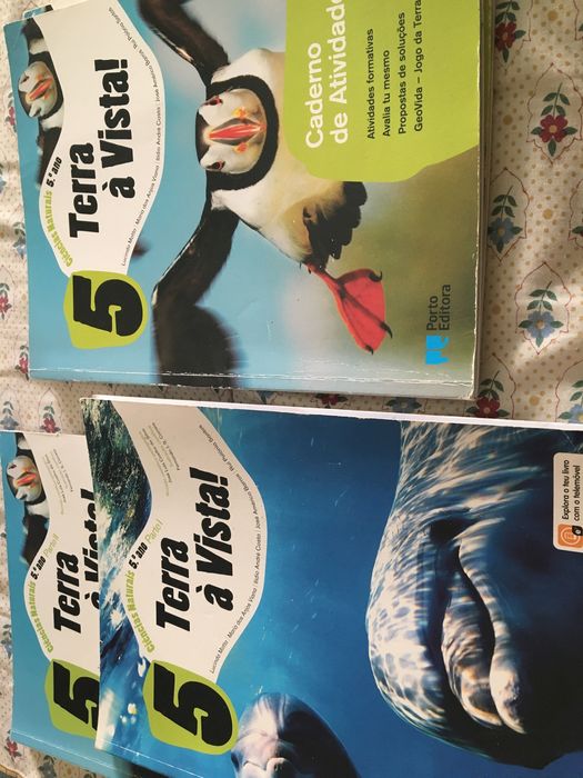Livros de Ciências Naturais - 5 ano