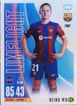Topps UEFA Women’s Champions League – Keira Walsh, FC Barcelona – Lime