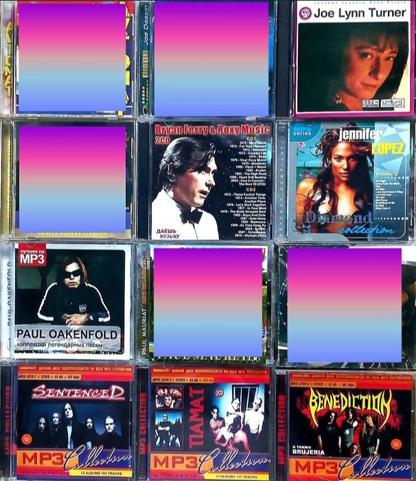 MP3 диски Rock, Metal, Pop, Disco. Большой ассортимент!