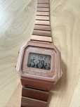 Casio Unisex różowe złoto bransoleta old money oldschool kultowy
