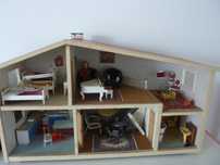 Casa de bonecas vintage Lundby Suécia anos 70