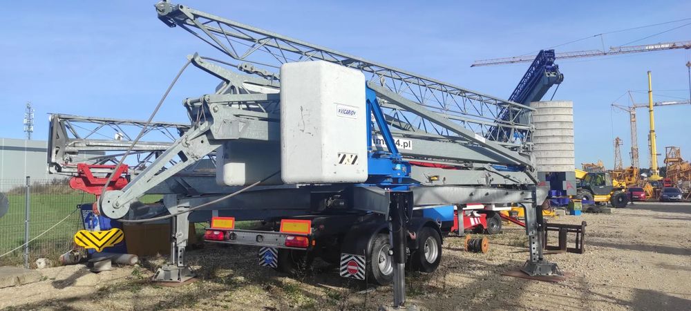 Vicario OMV 350R  Żuraw, dźwig budowlany mobilny 25/80kmh hydrauliczny VICARIO OMV 350R