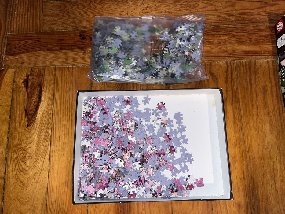 2 puzzles "Santoro london"