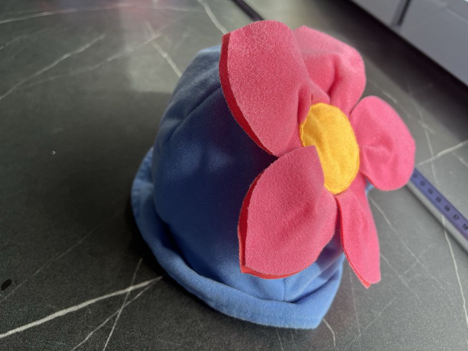 Czapka,Kapelusik kwiatowy strój karnawałowy
