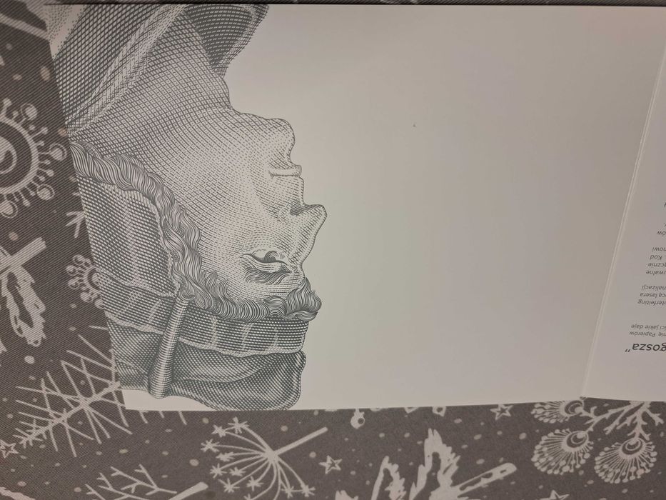 Banknot kolekcjonerski 20 zł NBP wydanie PWPW folder