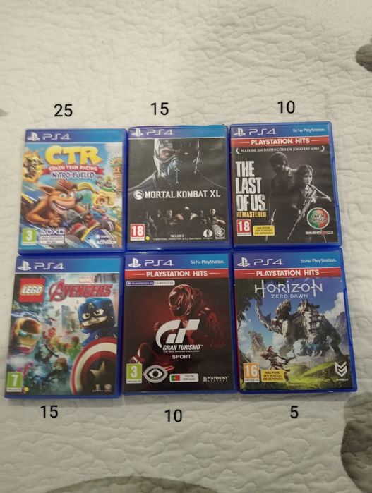 Jogos PS4 bem estimados