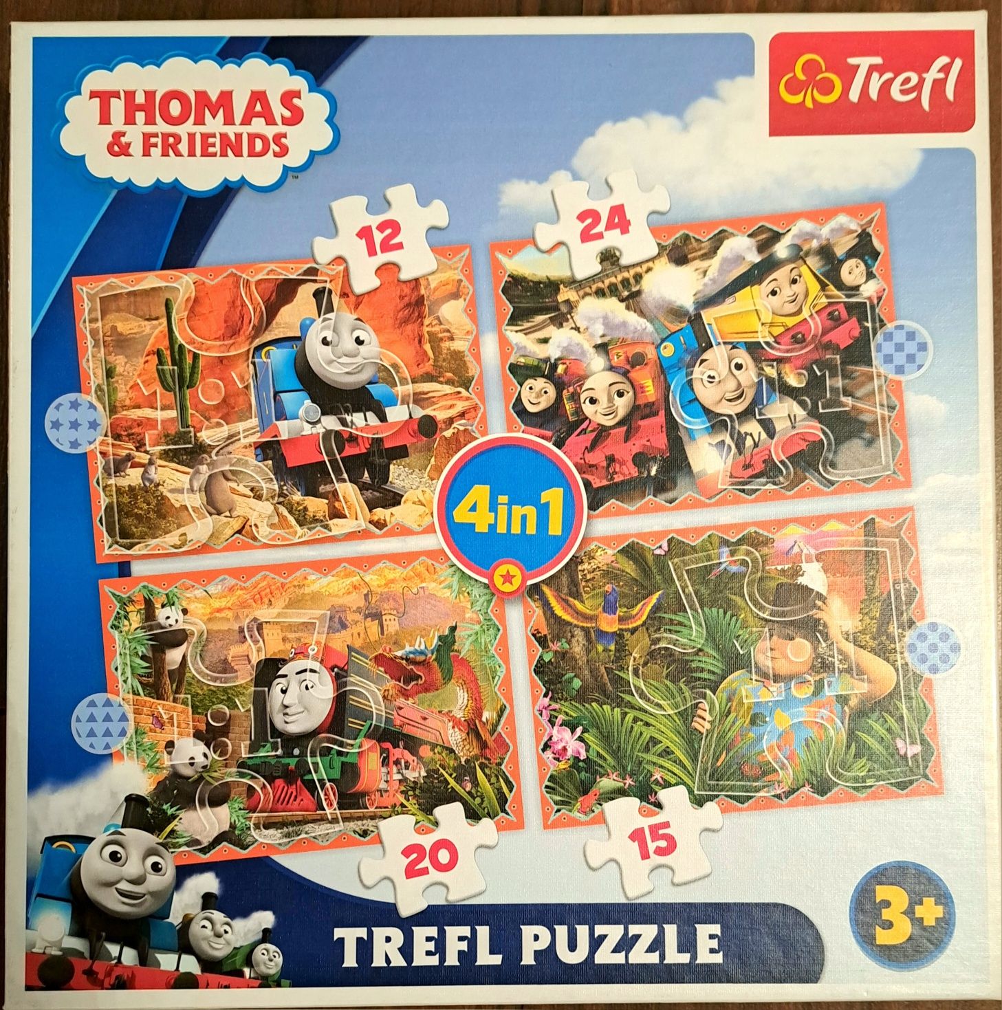 Puzzle Tomek i przyjaciele 3+