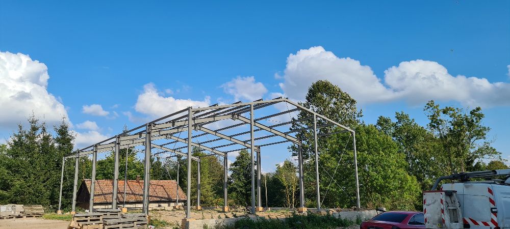 Konstrukcja stalowa 12x25x5m HALA stalowa Producent