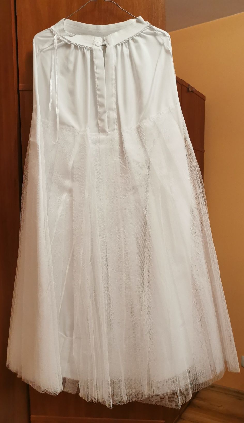 Suknia ślubna koronka muślin 38